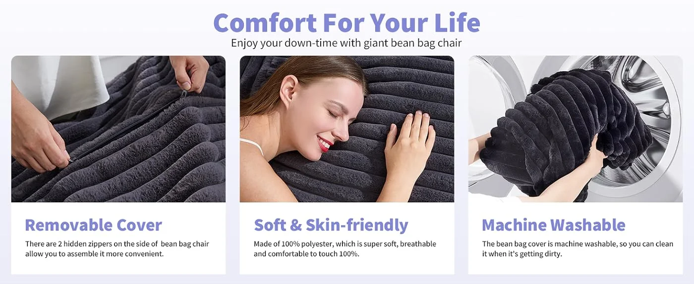 Hobestluk Bean Bag Floor Cushion — Sizing Guidance for Optimal Comfort and Space Planning